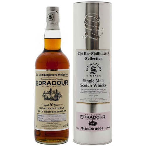 Edradour 10 Year Old 2002 Signatory