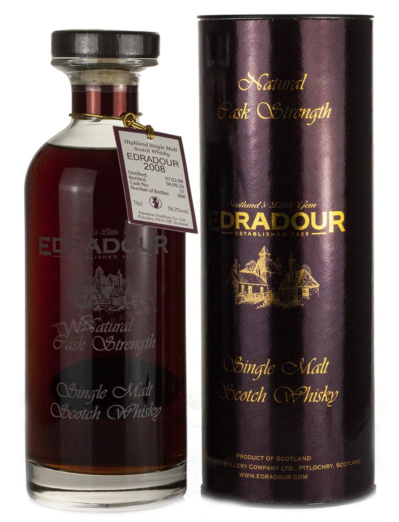 Edradour 12 Year Old 2008 Sherry Cask IBISCO