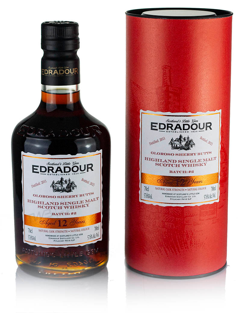 Edradour 12 Year Old 2011 Sherry Cask Strength Batch #2 (2023)