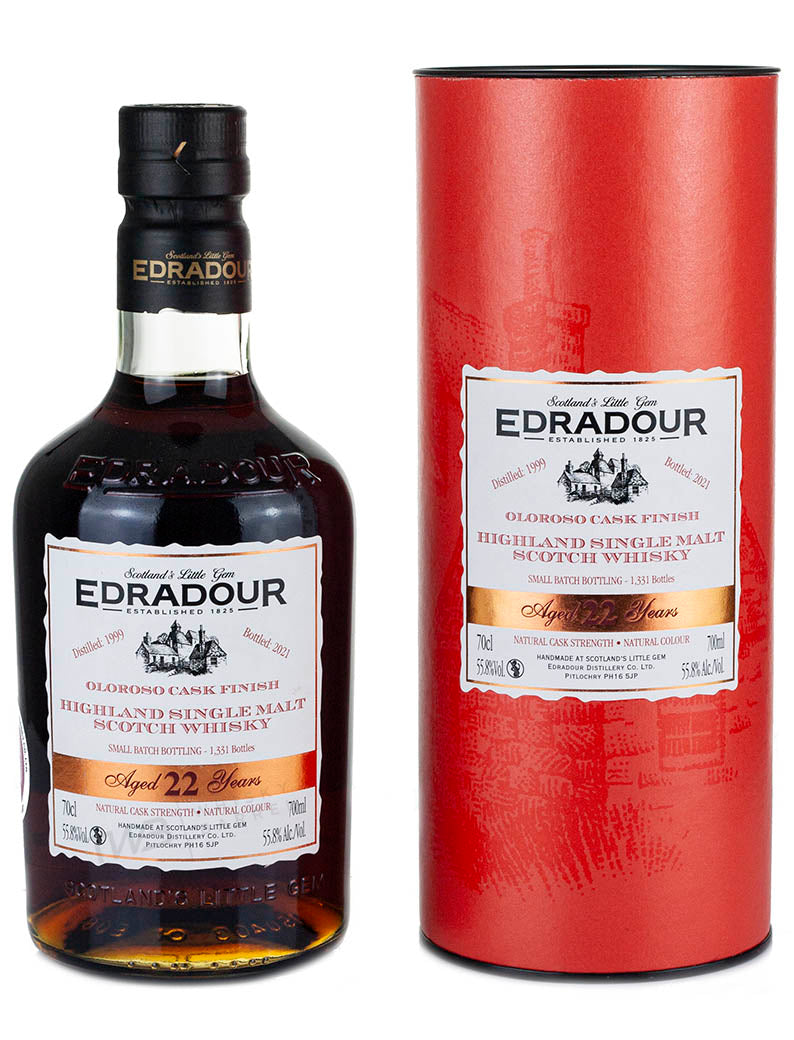 Edradour 22 Year Old 1999 Oloroso Finish (2021)