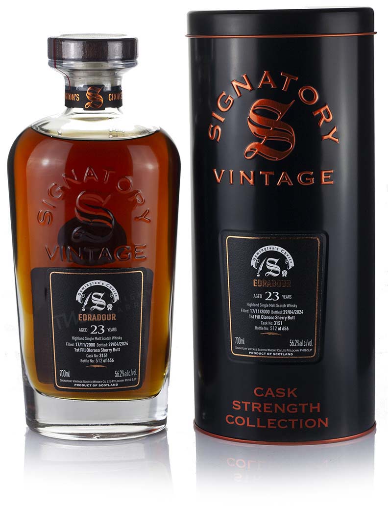 Edradour 23 Year Old 2000 Signatory Symington’s Choice