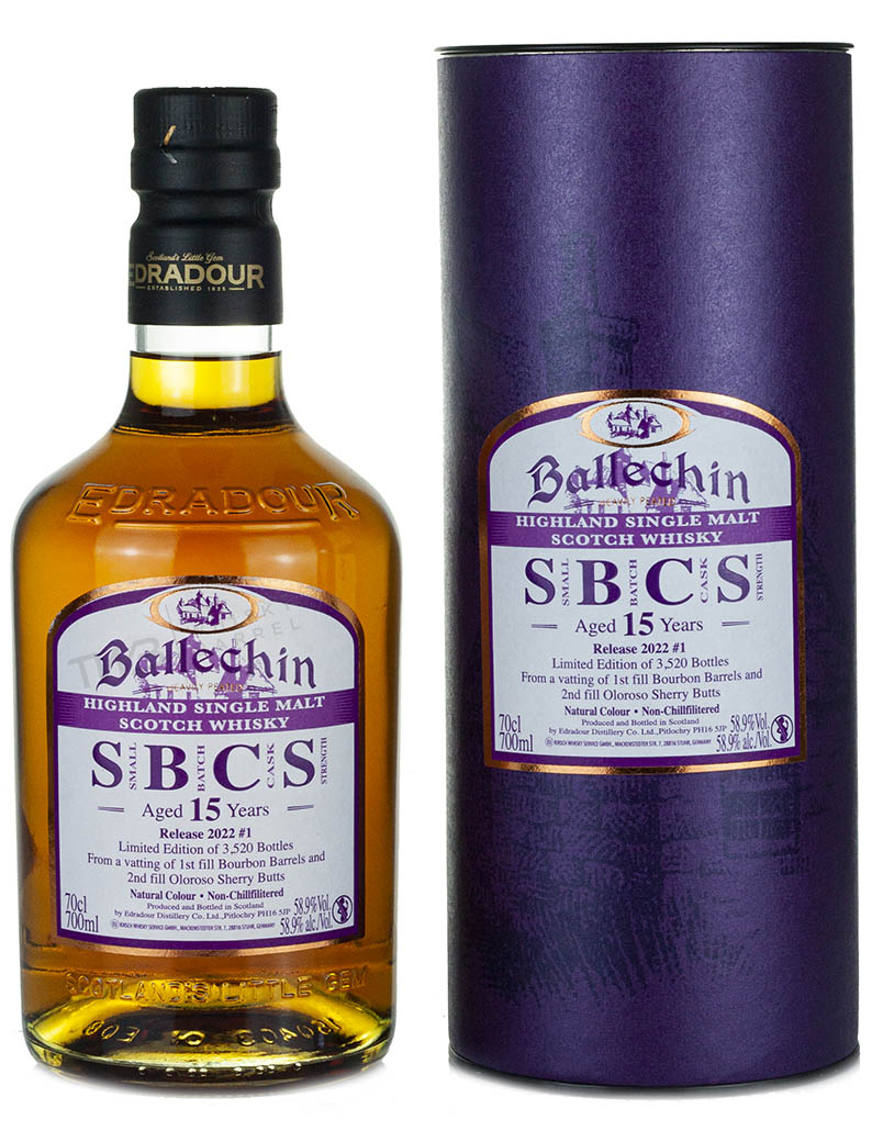 Edradour Ballechin 15 Year Old Cask Strength SBCS (2022)