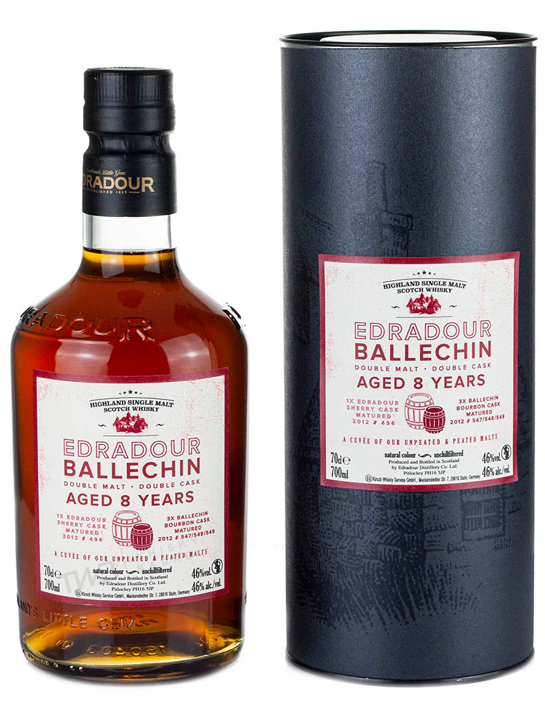 Edradour Ballechin 8 Year Old 2012 Double Malt