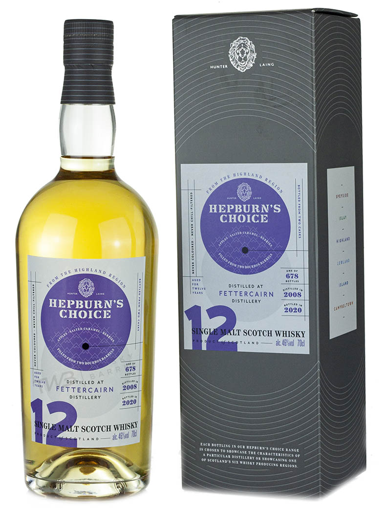 Fettercairn 12 Year Old 2008 Hepburn's Choice