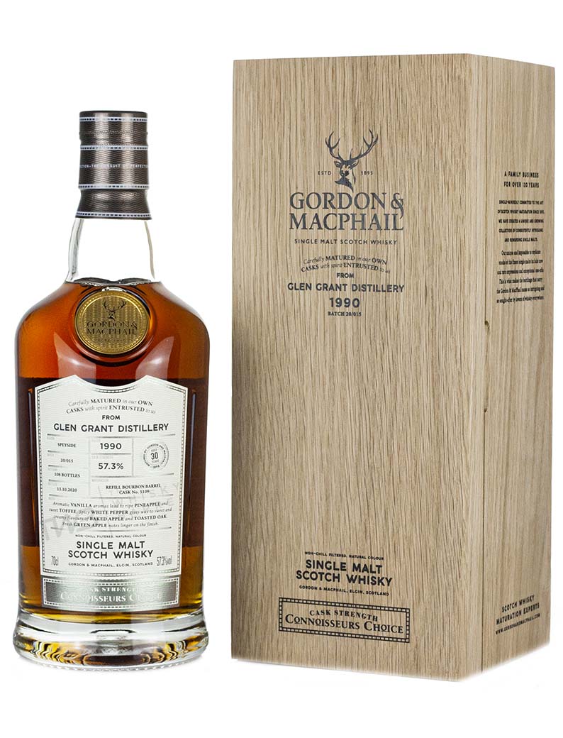 Glen Grant 30 Year Old 1990 Connoisseurs Choice