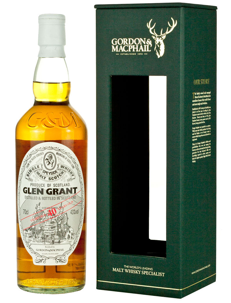 Glen Grant 40 Year Old Gordon & Macphail