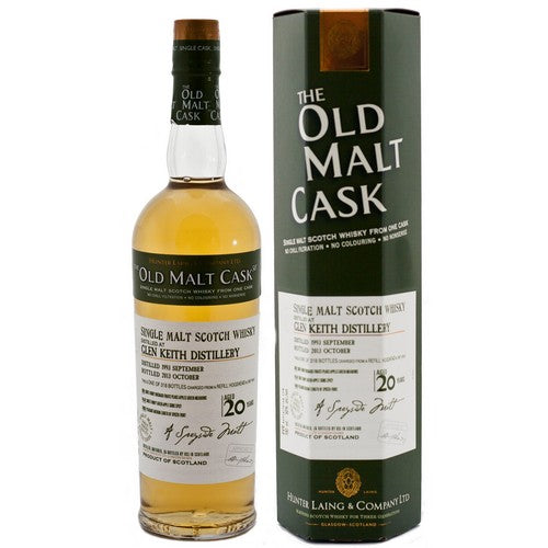 Glen Keith 20 Year Old 1993 Old Malt Cask