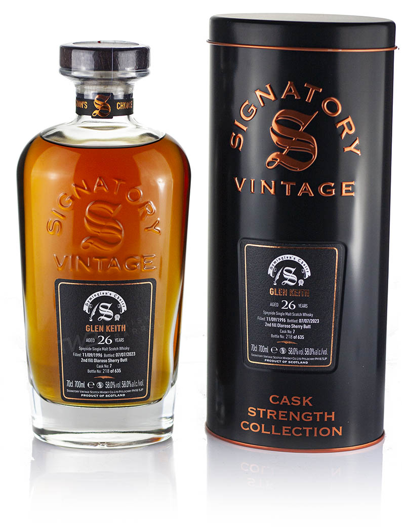 Glen Keith 26 Year Old 1996 Signatory Symington’s Choice