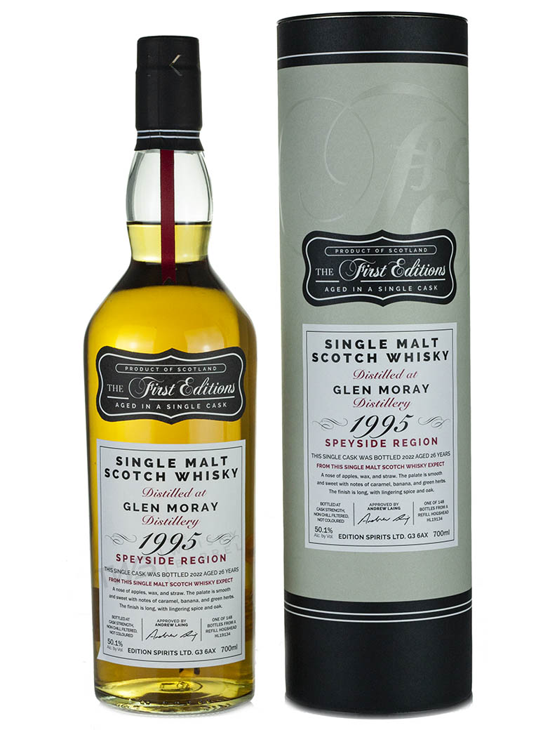 Glen Moray 26 Year Old 1995 First Editions