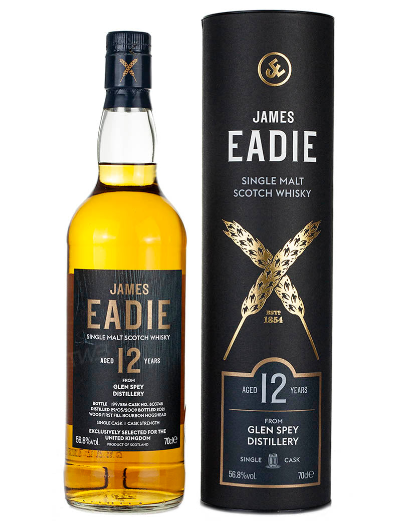 Glen Spey 12 Year Old 2009 James Eadie UK Exclusive