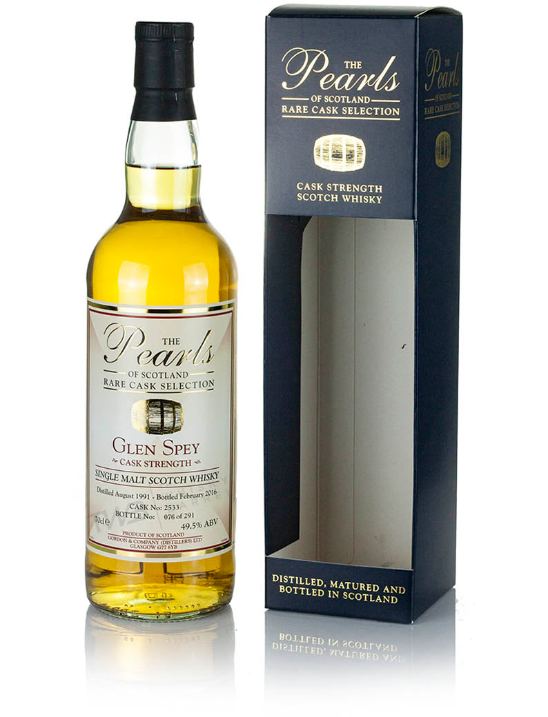 Glen Spey 24 Year Old 1991 Pearls Of Scotland