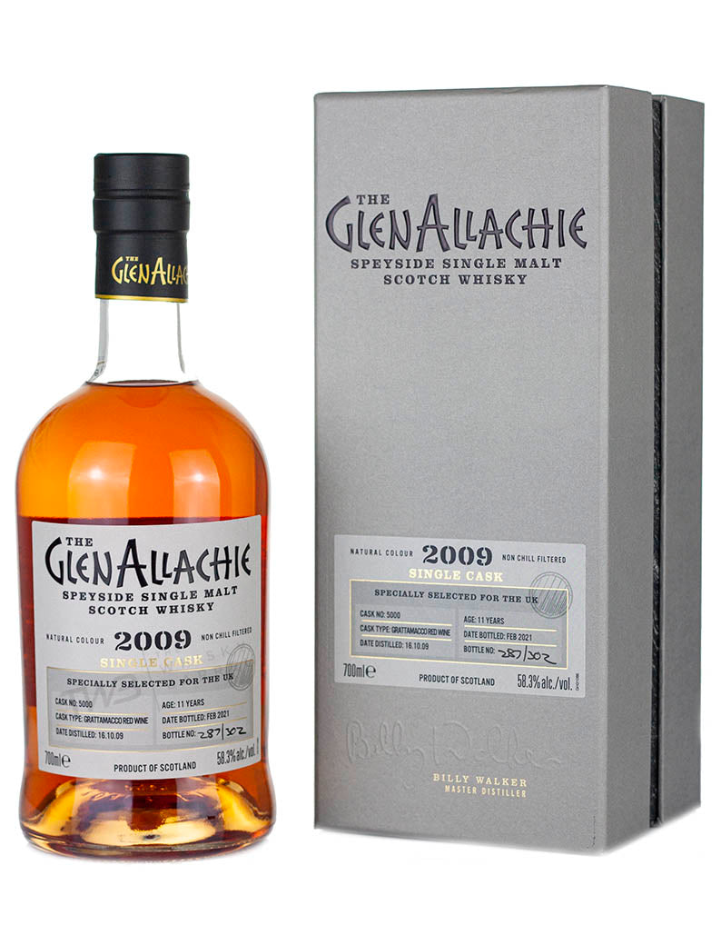 Glenallachie 11 Year Old 2009 UK Single Cask (2021)