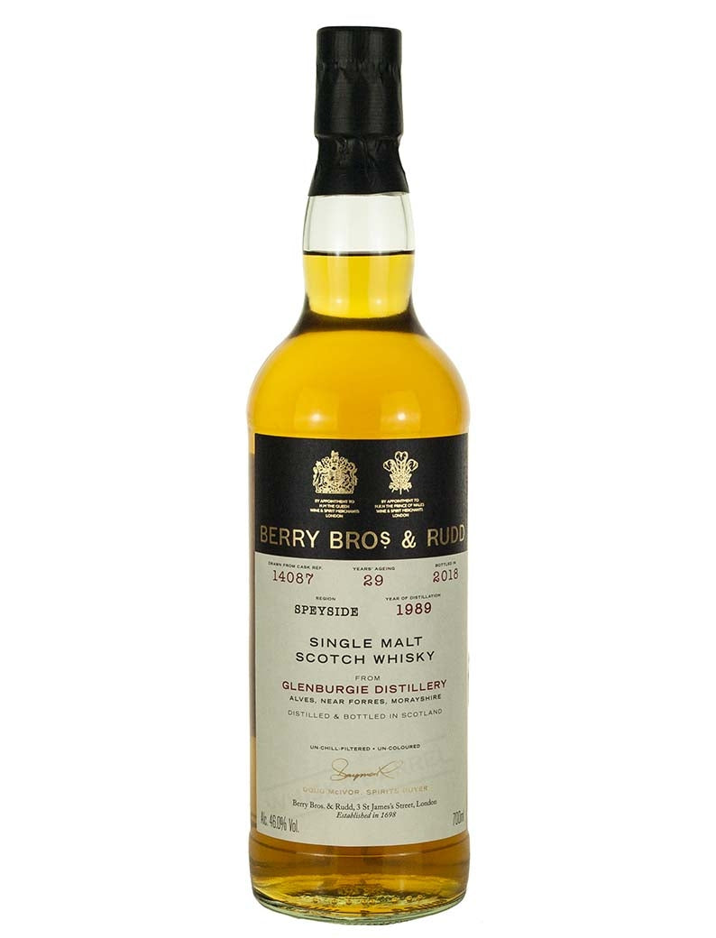 Glenburgie 29 Year Old 1989 Berry Bros & Rudd