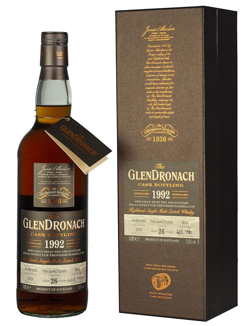 Glendronach 26 Year Old 1992 Exclusive