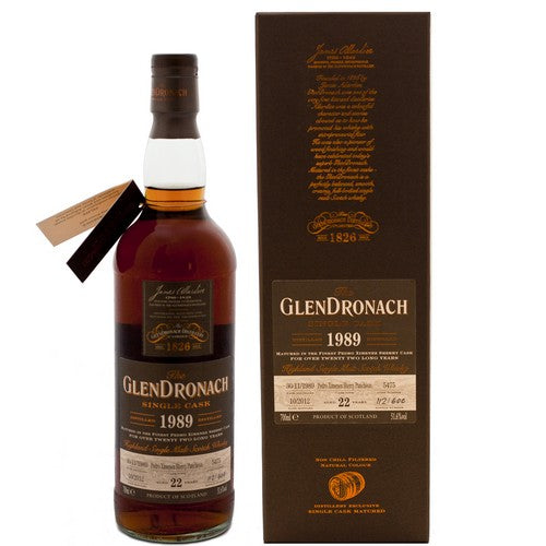 Glendronach 22 Year Old Batch 7 Cask #5475