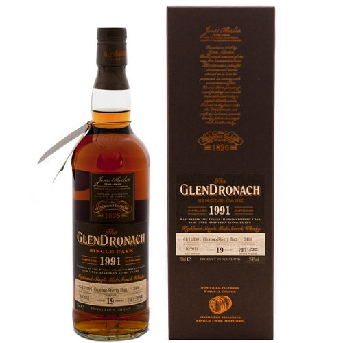 Glendronach 19 Year Old 1991 Cask #2406