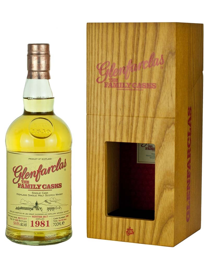 Glenfarclas 36 Year Old 1981 Family Casks Release W17