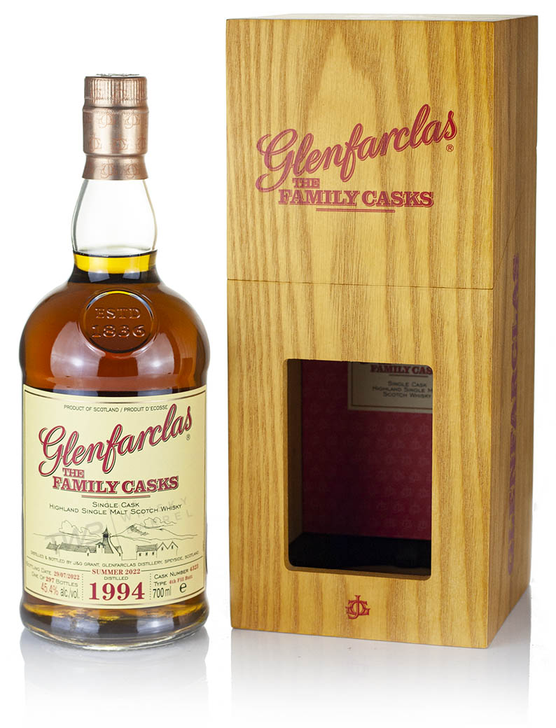 Glenfarclas 27 Year Old 1994 Family Casks Release S22