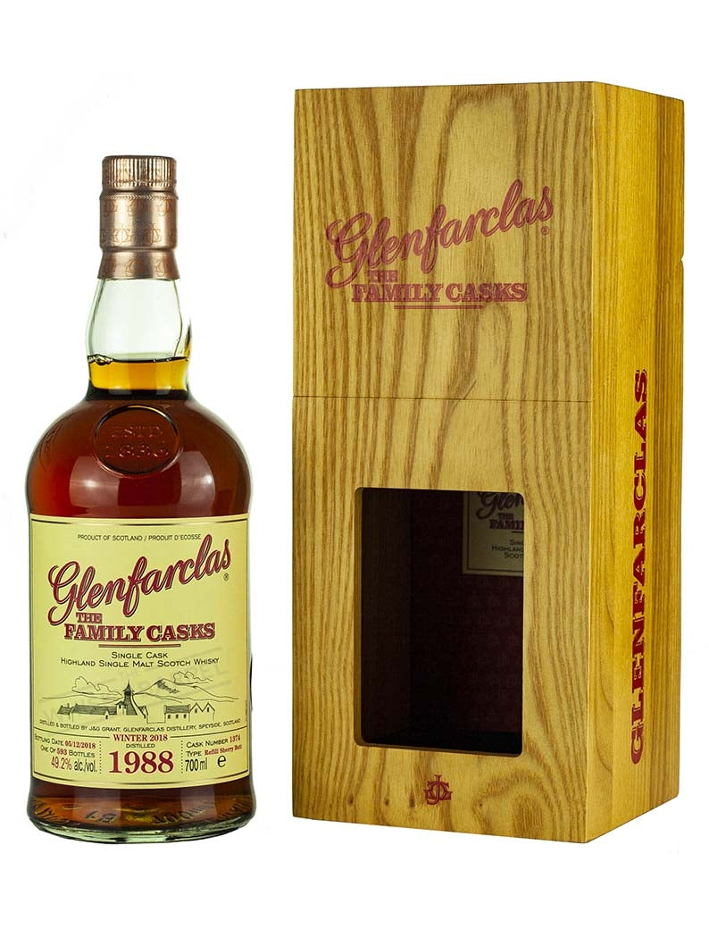 Glenfarclas 30 Year Old 1988 Family Casks Release W18