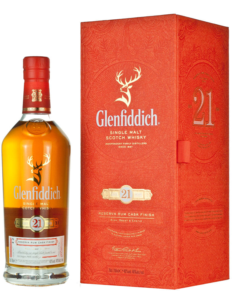 Glenfiddich 21 Year Old Reserva Rum Cask Finish