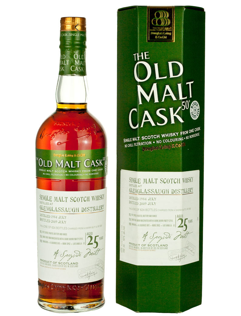 Glenglassaugh 25 Year Old 1984 Old Malt Cask