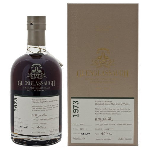 Glenglassaugh 40 Year Old Batch 1 Cask #6801