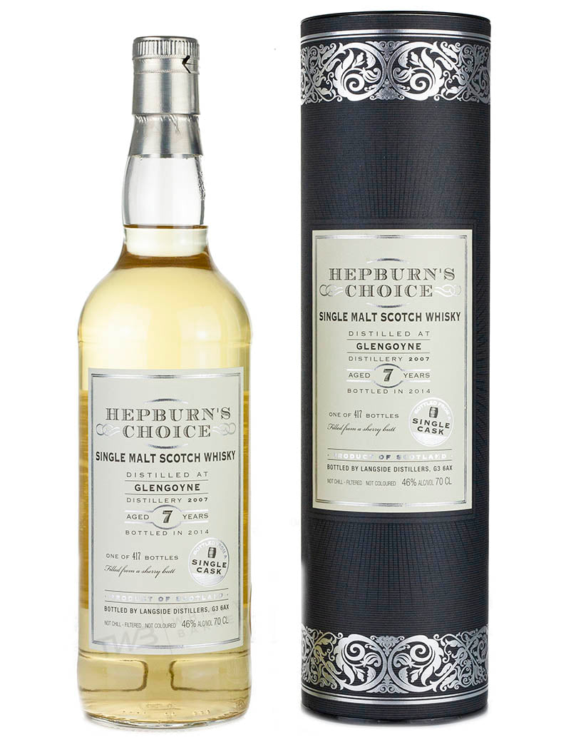 Glengoyne 7 Year Old 2007 Hepburn's Choice