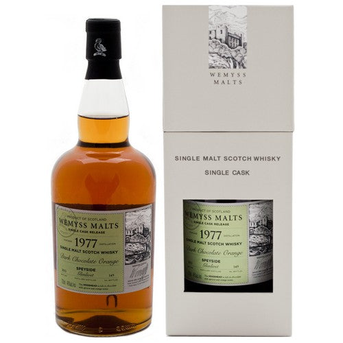 Glenlivet 1977 Wemyss Dark Chocolate Orange