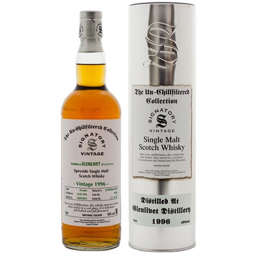 Glenlivet 16 Year Old Signatory