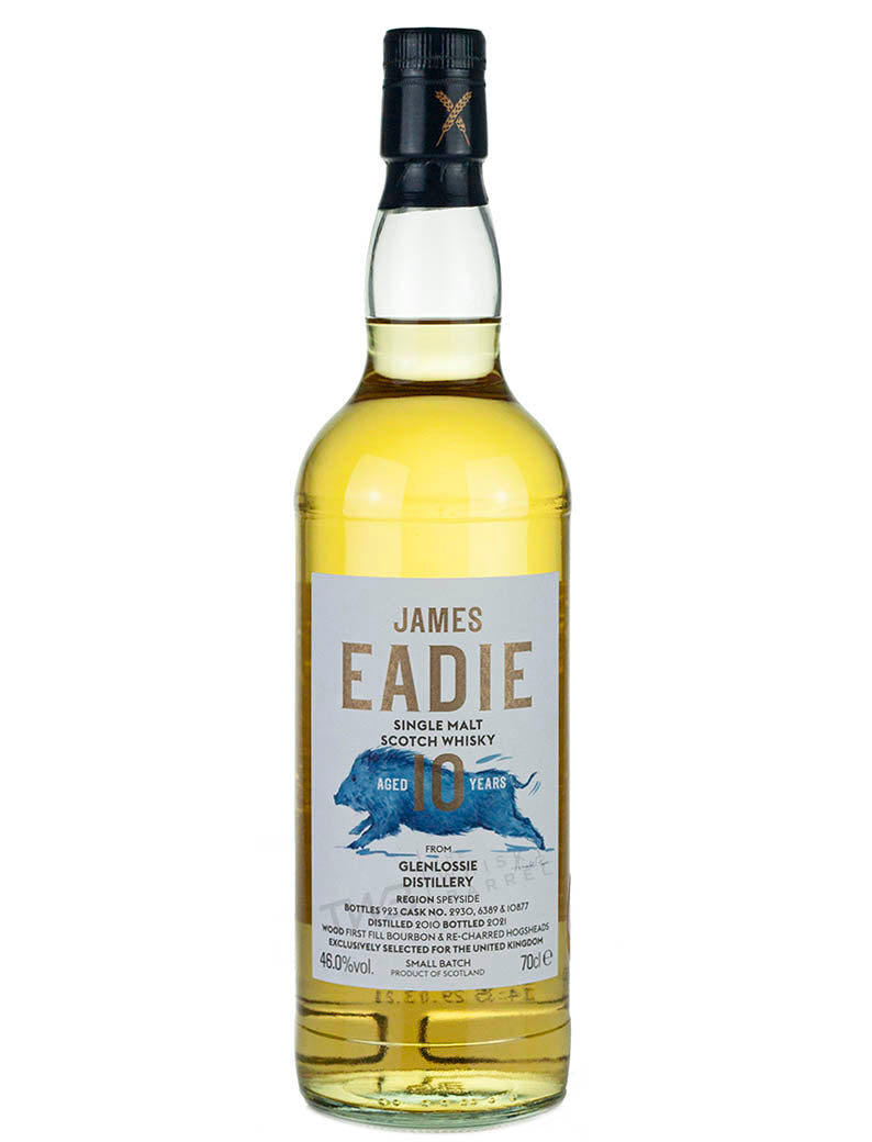 Glenlossie 10 Year Old 2010 James Eadie The Blue Boar