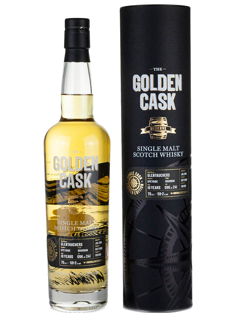 Glentauchers 10 Year Old 2011 The Golden Cask