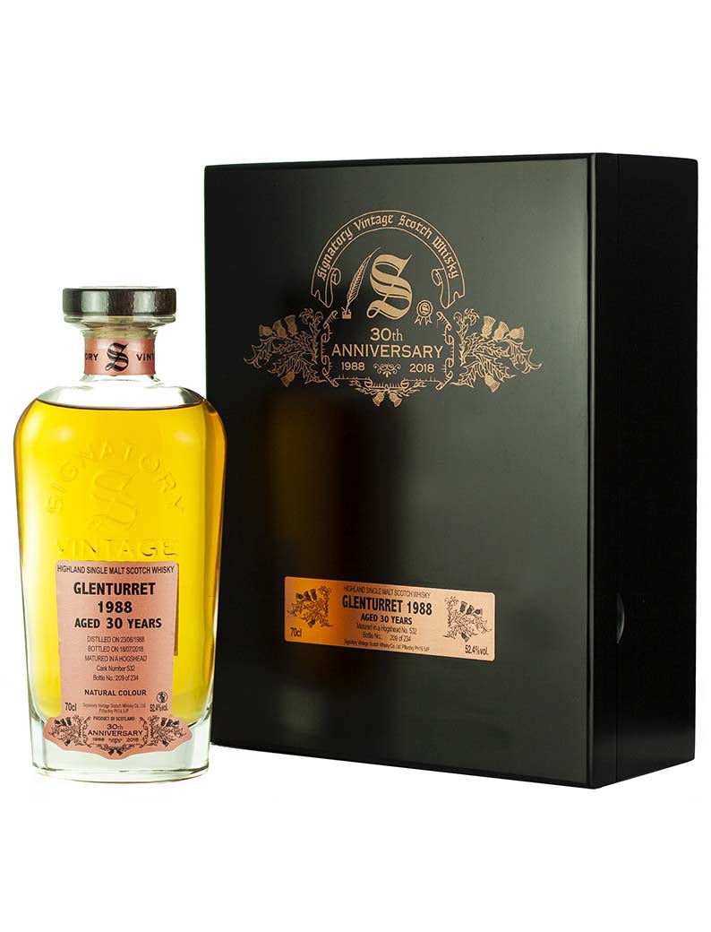 Glenturret 30 Year Old 1988 Signatory 30th Anniversary