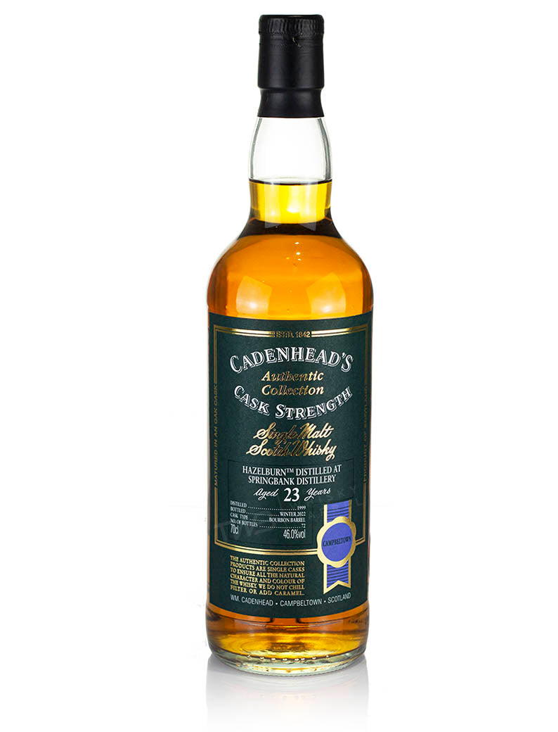 Hazelburn (Springbank) 23 Year Old 1999 Cadenhead's Cask Strength