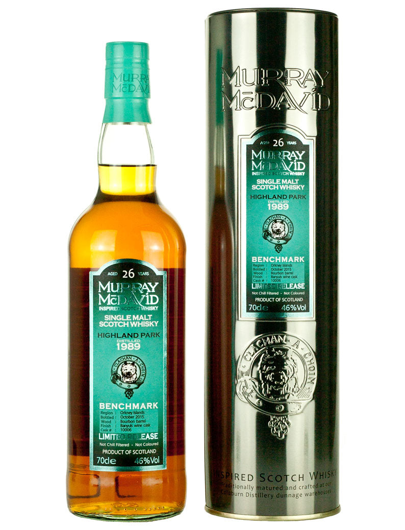 Highland Park 26 Year Old 1989 Murray McDavid Benchmark