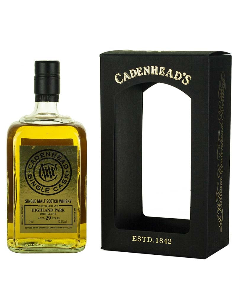 Highland Park 29 Year Old 1989 Cadenhead's Single Cask