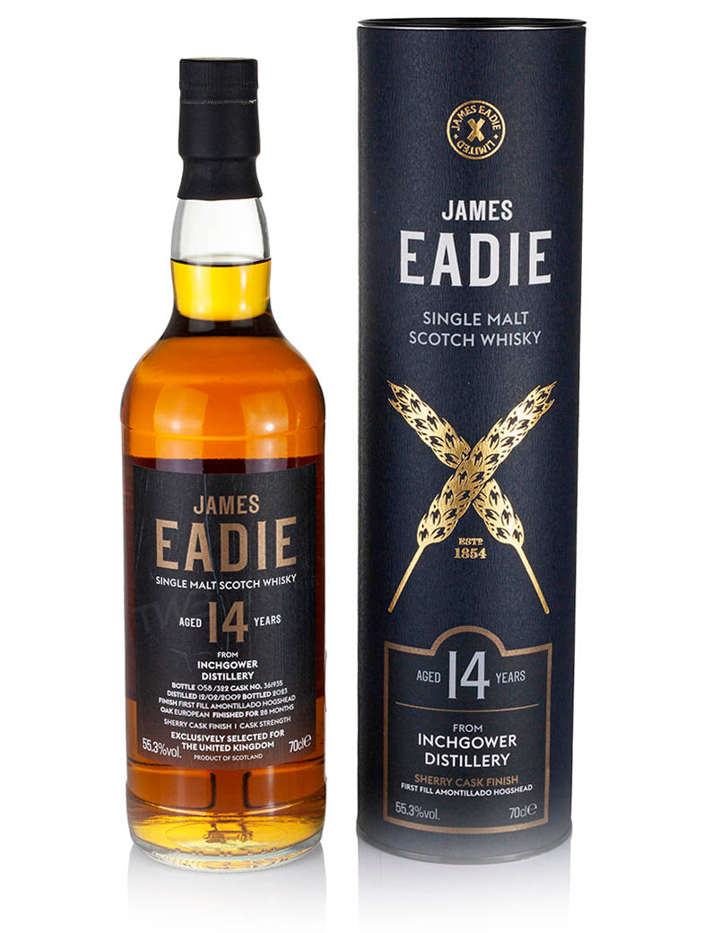 Inchgower 14 Year Old 2009 James Eadie UK Exclusive (2023)