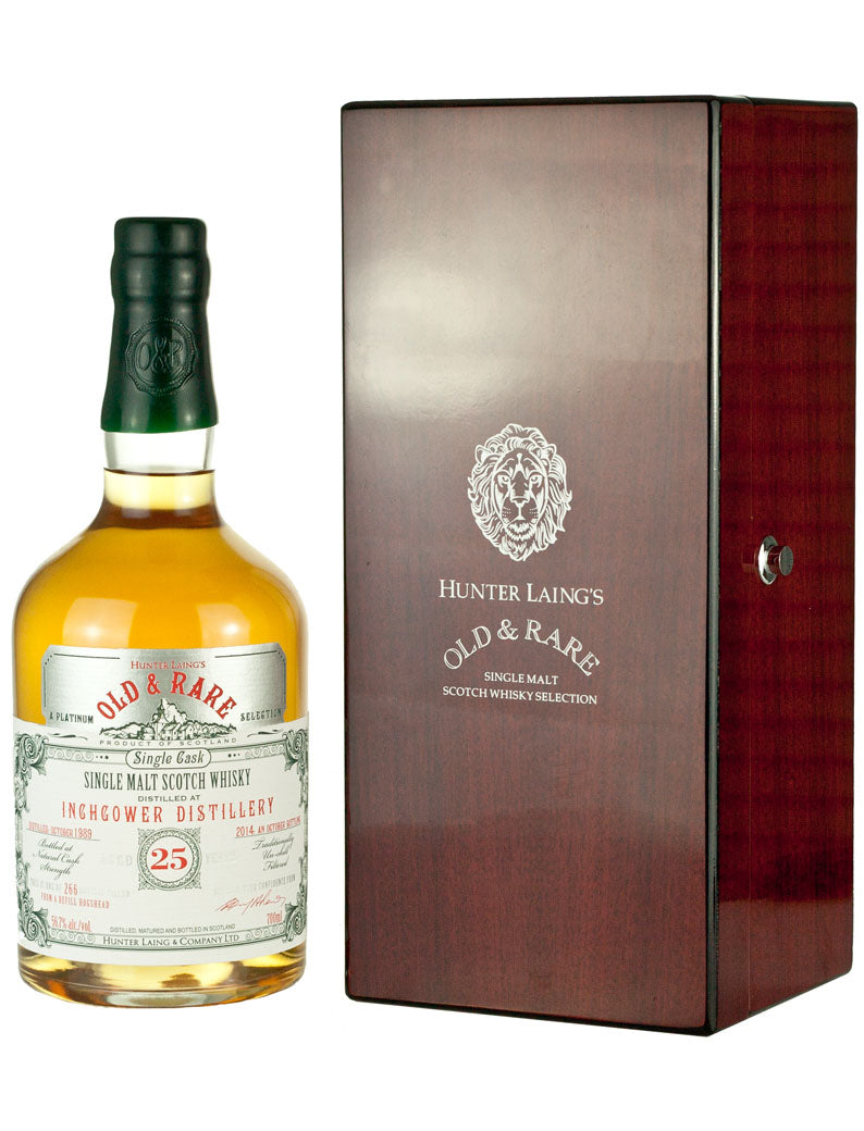 Inchgower 25 Year Old 1989 Old & Rare