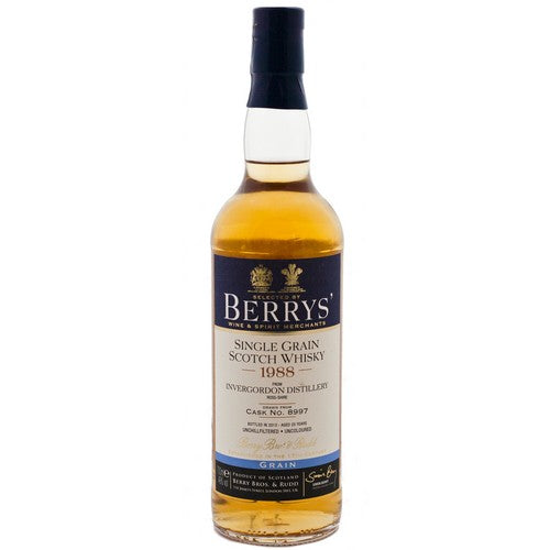 Invergordon 25 Year Old 1988 Berry's Own