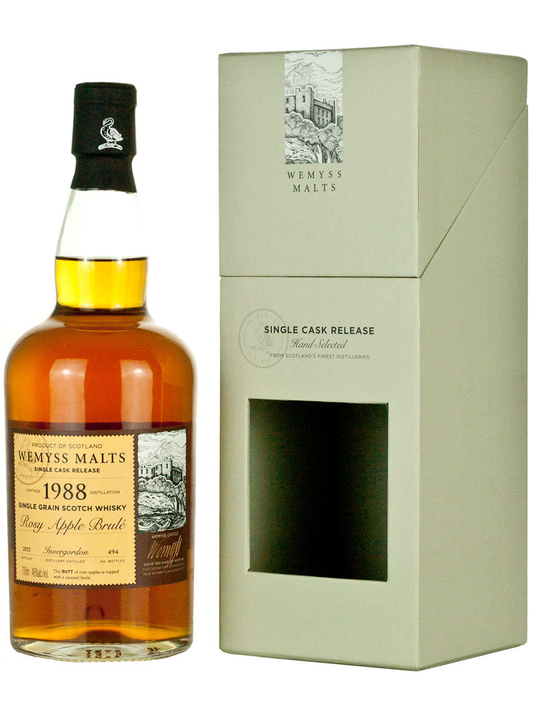 Invergordon 27 Year Old 1988 Rosy Apple Brulé Wemyss