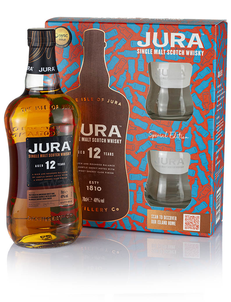 Jura 12 Year Old Glasses Gift Pack