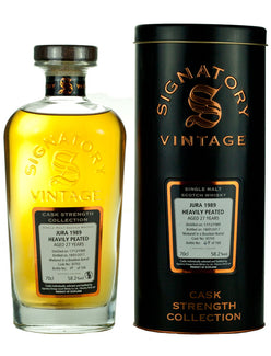 Jura 27 Year Old 1989 Signatory Cask Strength