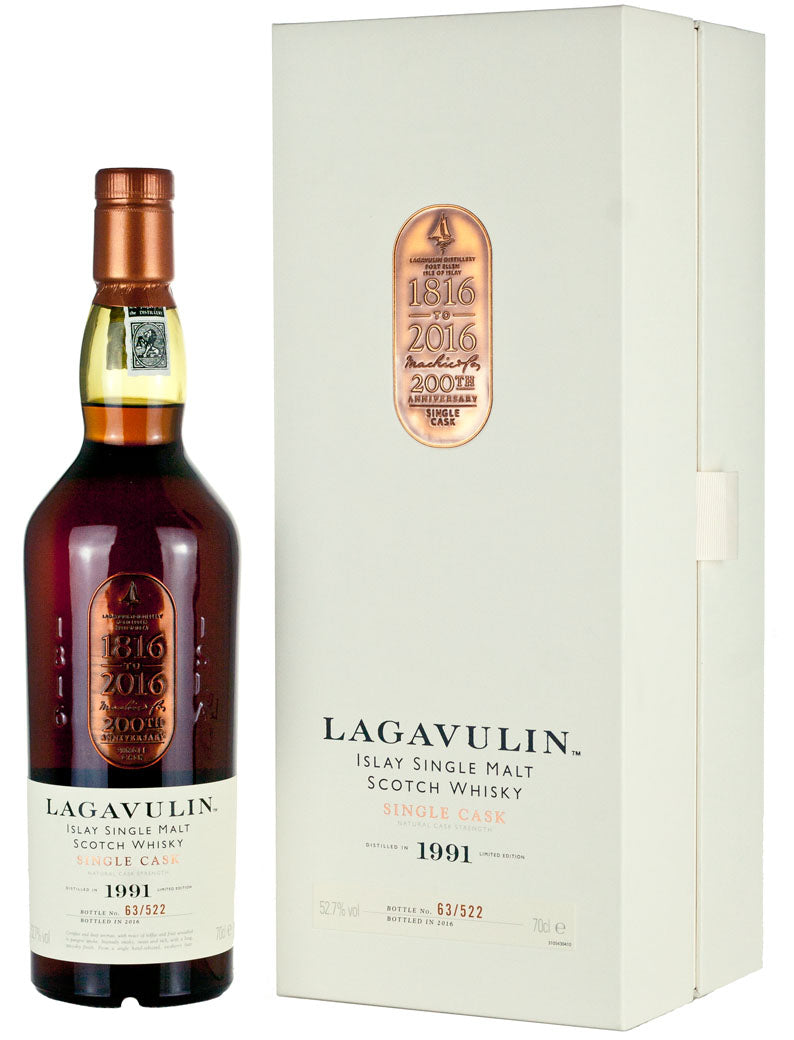 Lagavulin 24 Year Old 1991 200th Anniversary Single Cask