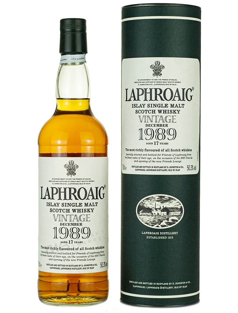 Laphroaig 17 Year Old 1989 Vintage Feis Ile 2007