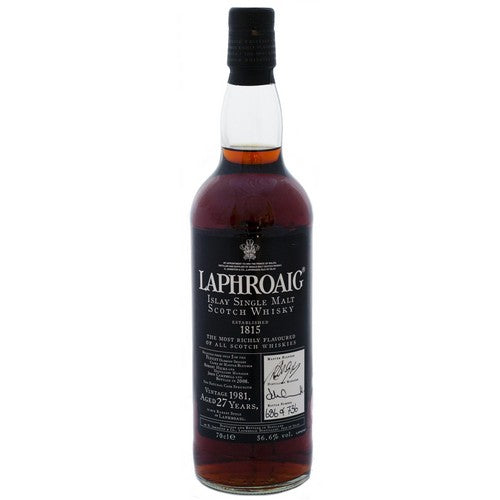 Laphroaig 27 Year Old 1981 Vintage