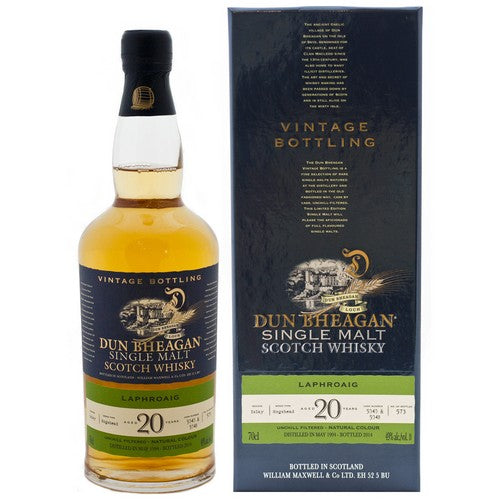 Laphroaig 20 Year Old 1994 Dun Bheagan