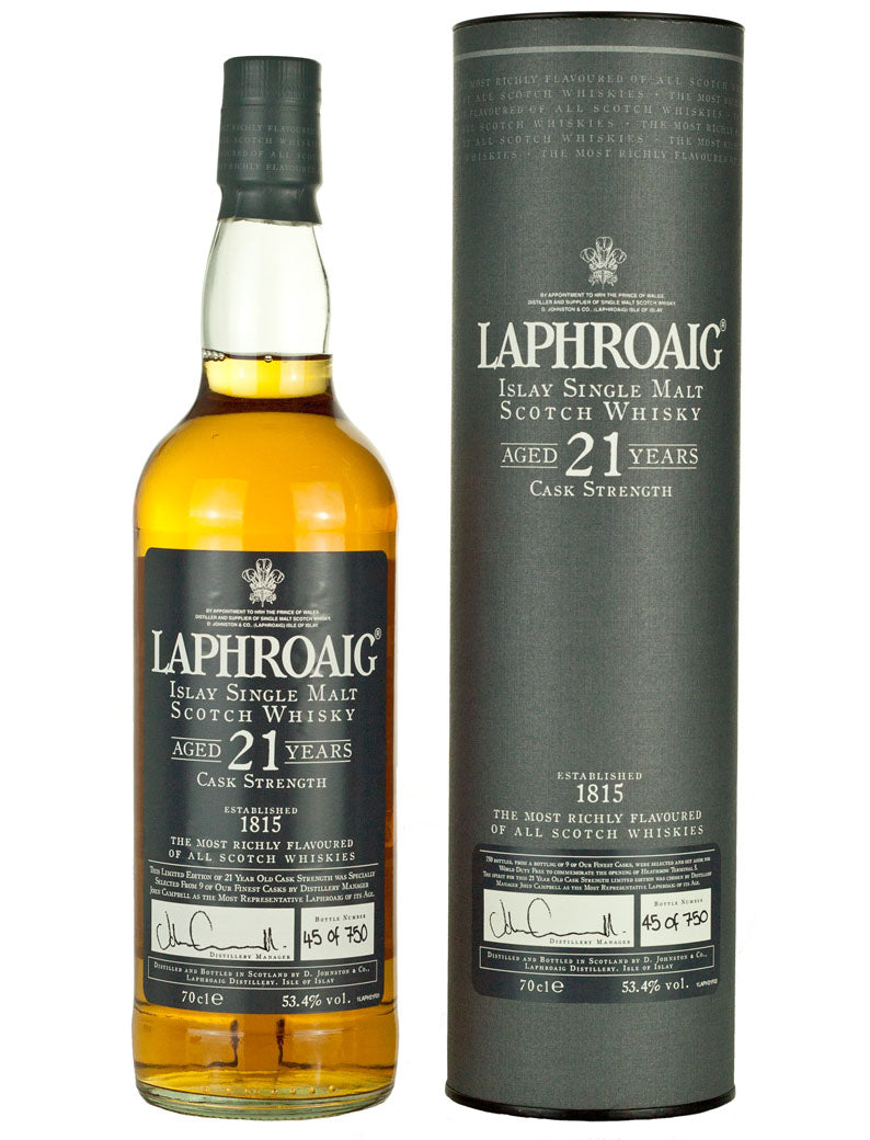 Laphroaig 21 Year Old Terminal 5