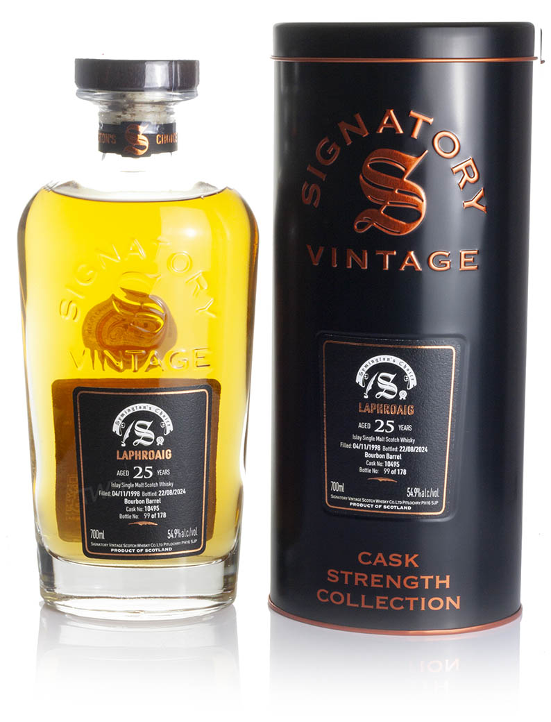 Laphroaig 25 Year Old 1998 Signatory Symington’s Choice