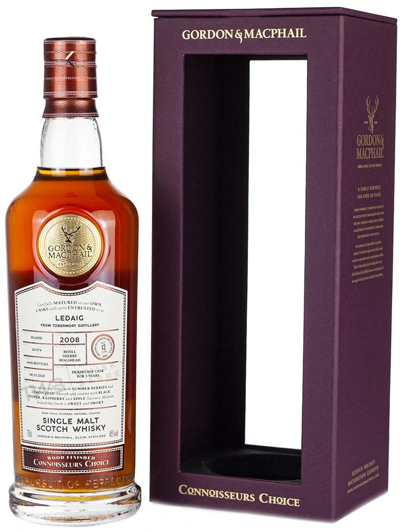 Ledaig (Tobermory) 12 Year Old 2008 Connoisseurs Choice