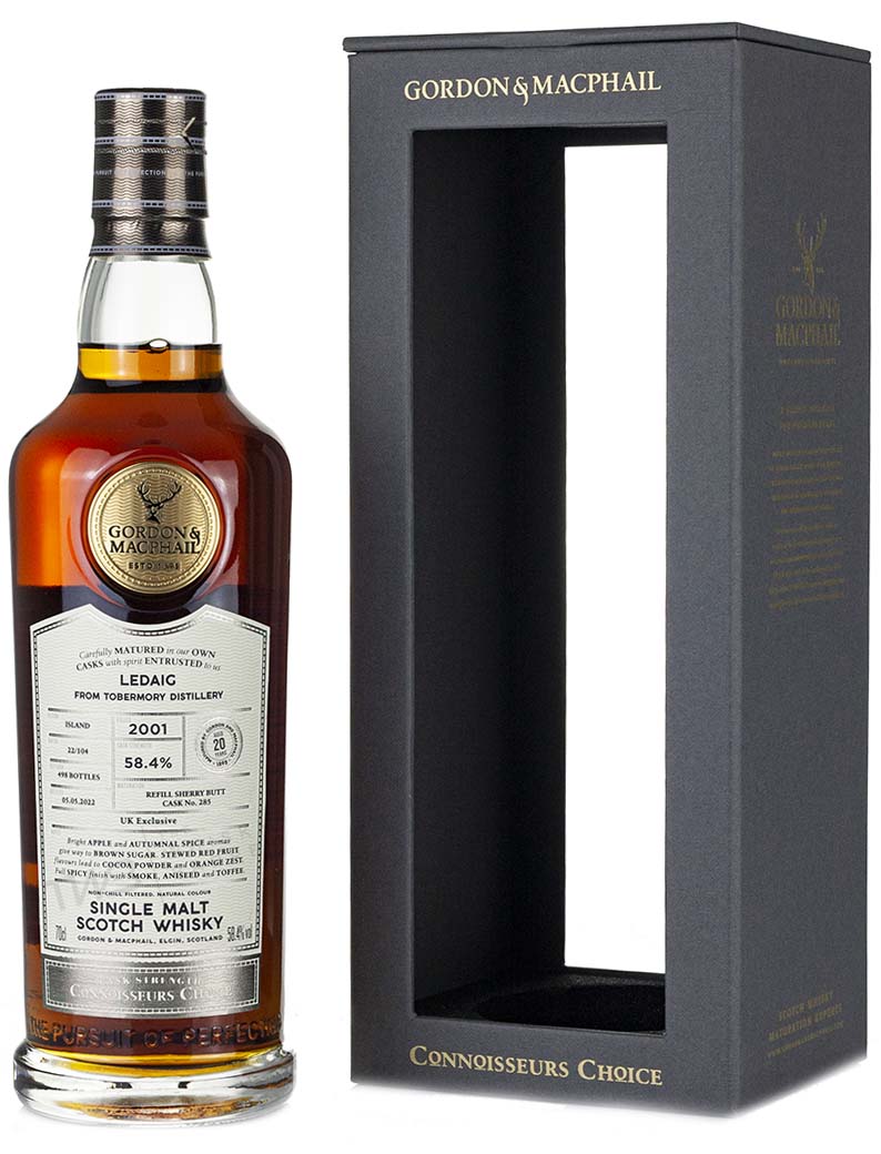 Ledaig (Tobermory) 20 Year Old 2001 Connoisseurs Choice UK Exclusive