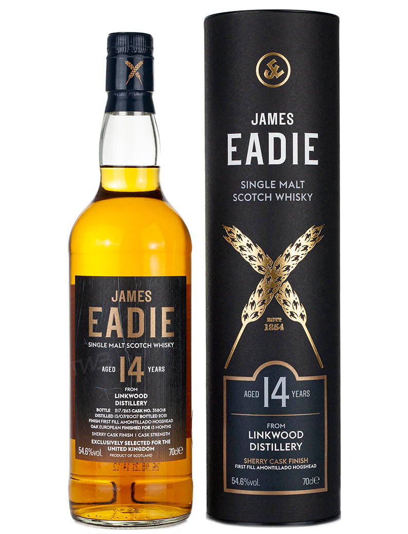 Linkwood 14 Year Old 2007 James Eadie UK Exclusive